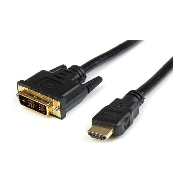 StarTech HDDVIMM50CM 500mm HDMI To DVI-D Cable - M/M