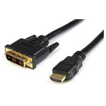 StarTech HDDVIMM50CM 500mm HDMI To DVI-D Cable - M/M