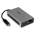 StarTech.com TB2USB3GE Thunderbolt To Gigabit Ethernet + USB 3.0 Dongle