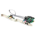 StarTech.com PEXSOUND7CH 7.1 Channel Sound Card - PCI Express, 24-bit, 192KHz