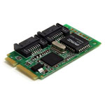 StarTech.com MPEXSATA22I 2 Port Mini PCIe Internal SATA II Controller Card