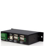 StarTech.com ST4200USBM Mountable 4 Port Rugged Industrial USB Hub