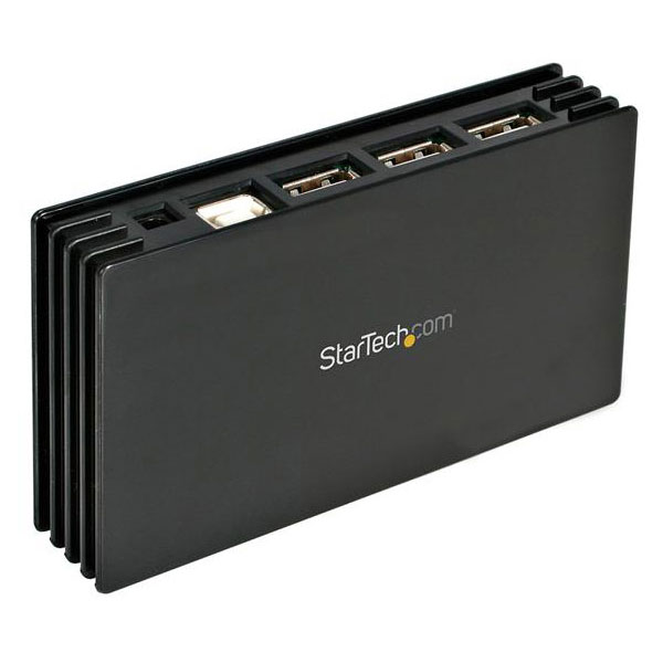Startech.Com St7202usbgb 7 Port Black Usb 2.0 Hub