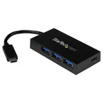 StarTech.com HB30C3A1CFB 4-Port USB 3.0 Hub - USB-C To 1x USB-C and 3x USB-A