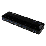 StarTech.com ST103008U2C 10-Port USB 3.0 Hub With Charge & Sync Ports - 2 x 1.5A
