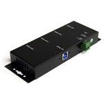 StarTech.com ST4300USBM 4-Port Industrial USB 3.0 Hub - Mountable