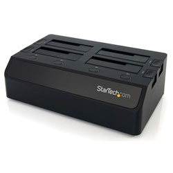 StarTech.com SDOCK4U33 4 Bay USB 3.0 To SATA Hard Drive Docking Station 2.5/3.5