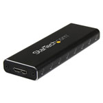 StarTech.com SM2NGFFMBU33 M.2 SATA External SSD Enclosure - USB 3.0 With UASP