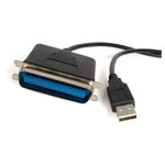 StarTech.com ICUSB1284 6 ft USB To Parallel Printer Adapter - M/M