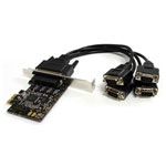StarTech.com PEX4S553B 4 Port RS232 PCI Express Serial Card w/ Breakout Cable