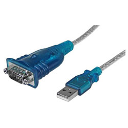 StarTech.com ICUSB232V2 1 Port USB To RS232 DB9 Serial Adapter Cable - M/M