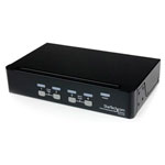 StarTech.com SV431USB 4 Port Professional VGA USB KVM Switch With Hub