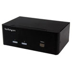 StarTech.com SV231DVGAU2A 2-port KVM Switch With Dual VGA - USB 2.0