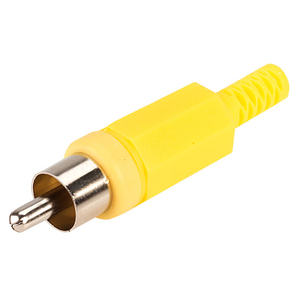 Image of TruConnect Phono Plug - Yellow