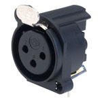 TruConnect Horizontal PCB XLR Socket