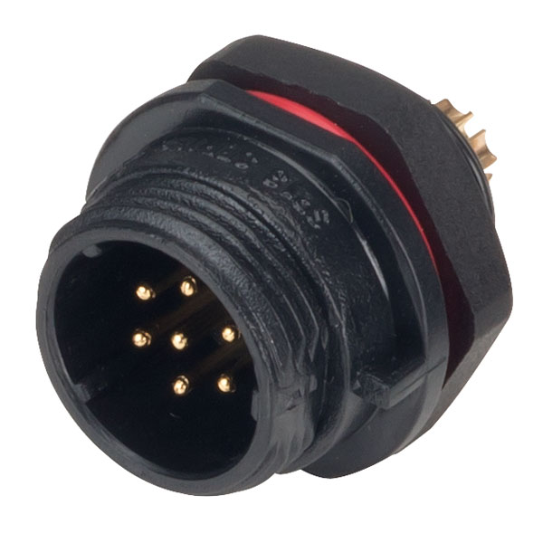 CliffCON® 68 FM686807 IP68 Male Panel Socket 7 Pin