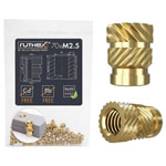 ruthex GEM25x57001 Threaded Insert for 3D Printers RXM25x5.7