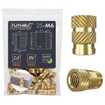 ruthex GEM6x127002 Threaded Insert for 3D Printers RXM6x12.7