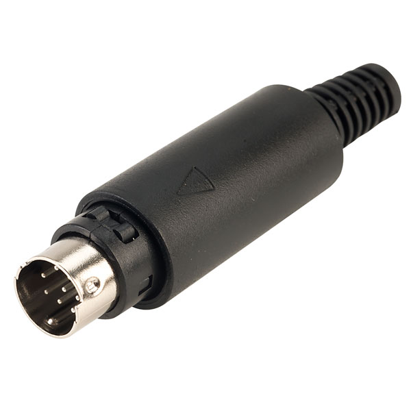 Image of TruConnect 8 Way Mini DIN Plug