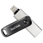 SanDisk SDIX60N-064G-GN6NN iXpand Flash Drive Go 64GB Black Silver USB 3.2