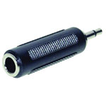 TruComponents 200725 Adapter Jack plug 3.5mm - Jack socket 6.35mm Stereo