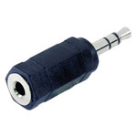 TruComponents 200726 Adapter Jack plug 3.5mm - Jack socket 3.5mm Mono Pins:2
