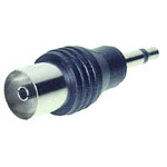 TruComponents 200740 Adapter Jack plug 3.5mm - Coax socket Mono Pins:2