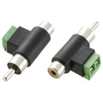 TruComponents 200746 RCA adapter RCA plug (phono) - RCA socket (phono)/Screws