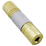 TruComponents 200751 Adapter Jack socket 3.5mm - Jack socket 3.5mm Stereo Pins:3