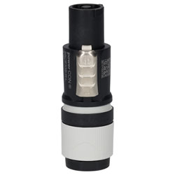 Neutrik NAC3FXXB-W-L powerCON B Type Power Out Locking Mains Plug