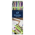 Schneider Schreibgeräte 190086 Xpress Roller ball pen Fineliner 6 pieces Blue