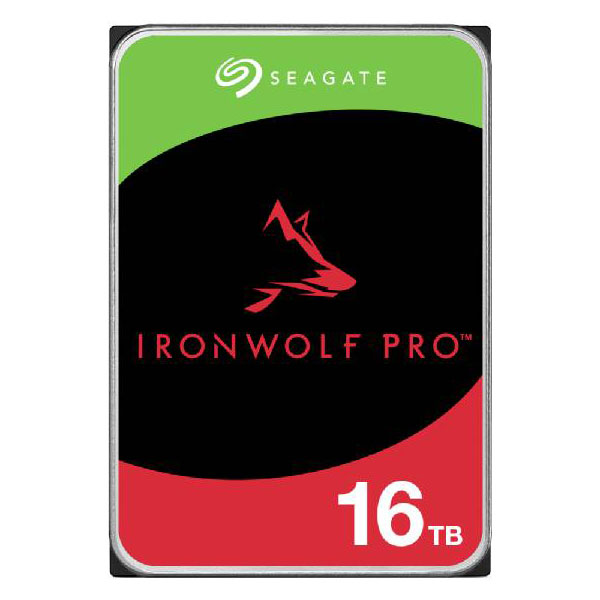Seagate ST16000NT001 IronWolf Pro HDD 16TB 3.5in SATA III Bulk