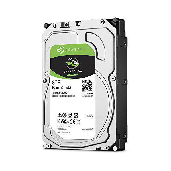 Seagate ST8000DM004 BarraCuda HDD 8TB 3.5" SATA III 7200RPM Intern...