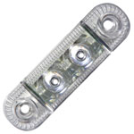 SecoRüt 61282 End outline marker white clear glass 12 V/24 V vehicle light