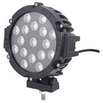 SecoRüt 92265 Off-road light Black LED Ø180mm D88mm High beam