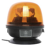 SecoRüt 95003 Emergency light 12V/24V DC rechargeable magnetic base orange