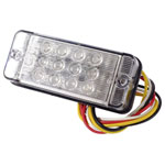 SecoRüt 95821 Trailer tail light Clear glass 12V/24V Left/Right Turn/Brake