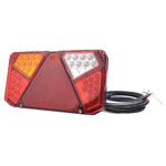 SecoRüt 95915 SecoRüt Trailer tail light Transparent Open cable ends 12V 24V