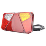 SecoRüt 95916 Trailer tail light Transparent Rear lighting 12V/24V