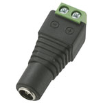TruComponents 201159 Low power Socket, straight 5.5 mm 5.5 mm 2.1 mm