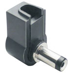 TruComponents 201176 Low power Plug, right angle 3 mm 1.1 mm