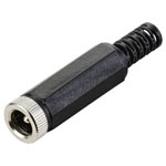 TruComponents 201207 Low power Socket, straight 5.5 mm 2.1 mm