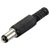 TruComponents 201208 Low power Plug, straight 5.5 mm 2.1 mm