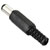 TruComponents 201208 Low power Plug, straight 5.5 mm 2.1 mm