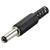 TruComponents 201211 Low power Plug, straight 5.5 mm 2.1 mm