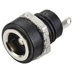 TruComponents 201215 Low power Socket, vertical vertical 5.7 mm 2.1 mm