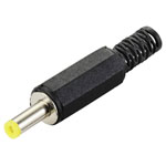 TruComponents 201216 Low power Plug, straight 4.0 mm 1.7 mm