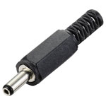 TruComponents 201217 Low power Plug, straight 3.5 mm 1.35 mm
