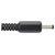 TruComponents 201217 Low power Plug, straight 3.5 mm 1.35 mm