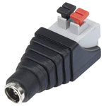 TruComponents 201224 Low power Socket, straight 5.5 mm 2.1 mm